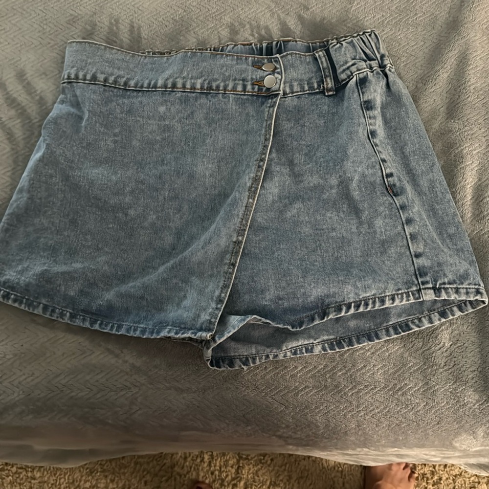 Denim Blue Women's Shorts